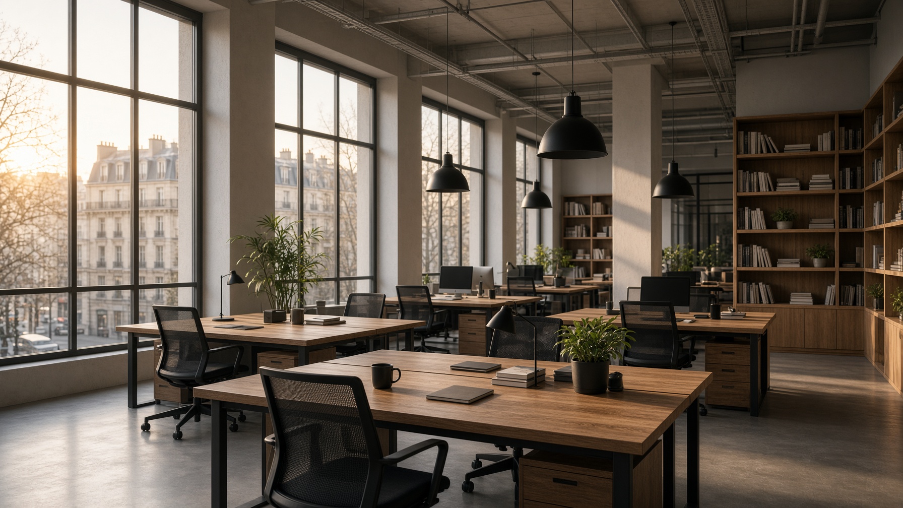 Open space de bureaux